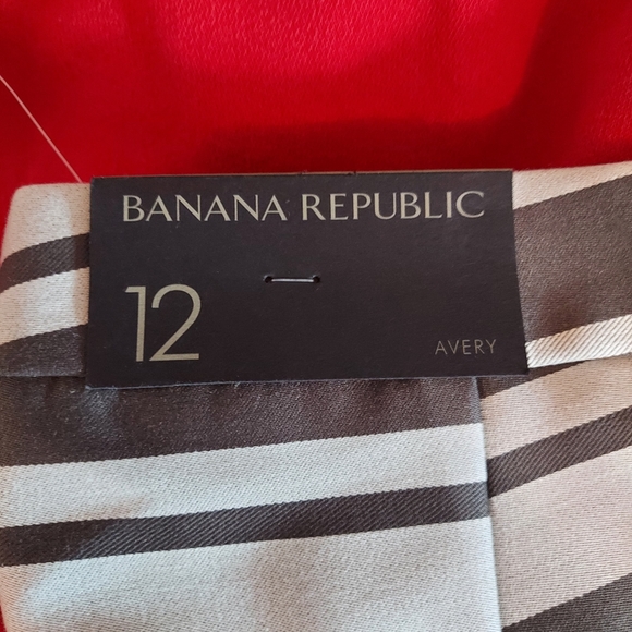 NWT Banana Republic Olive and cool mint dress capri - Picture 7 of 7